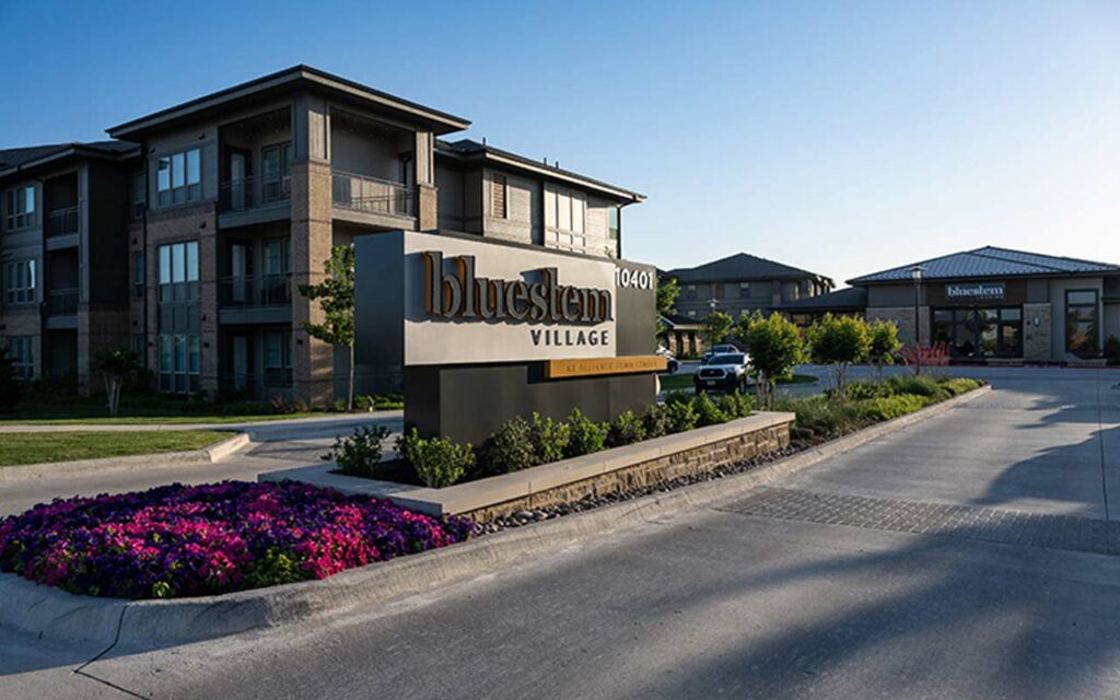 Bluestem Village Apartments property exterior